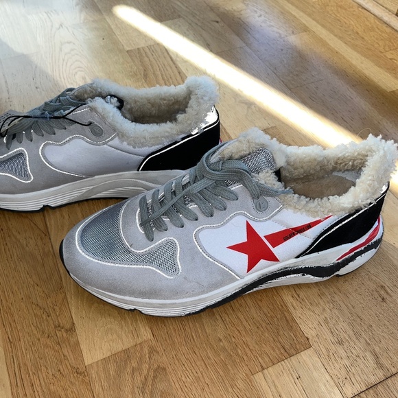 Golden Goose Running Sole Shearling - Picture 3 of 4